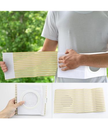 Ostomy Belt for Hernia Support Abdominal Binder for Men & Women | Large Size - Shop Now - Buy Online on GoSupps.com