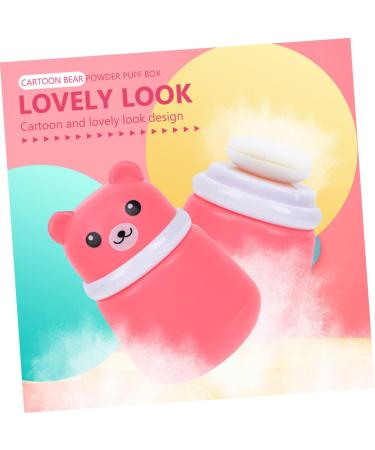 BELLIFFY 2pcs Powder Puff Box Set - Baby Bath Support & Makeup Application | Body Powder Dispenser with Holder | Kids Kickstand & Newborn Sponge Included - Buy Online on GoSupps.com