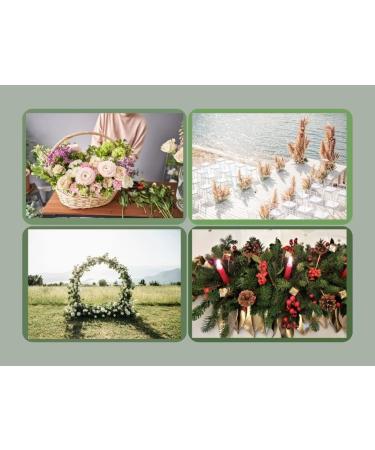 BESKGAVI 4 Floral Foam Cage for Flower Arrangements Dry and Wet Floral Foam for Fresh Artificial Flowers Florist Foam - Buy Online on GoSupps.com