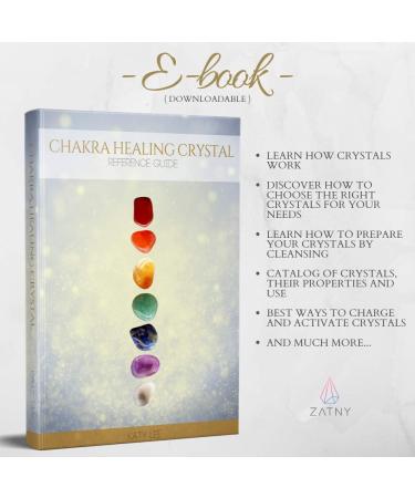 Chakra Stones Premium Kit in Wooden Box - Healing Crystals Set with Rose Quartz and Amethyst Cluster - Includes Chakra Pendulum, Quartz Points, and 82 Page EBook - Gift Ready Healing Collection - Buy Online on GoSupps.com