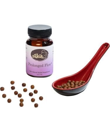Silkie Prolonged Flow Supplement - Hormonal Balance Support for Menstrual Cycle Regulation & Symptom Relief - 300 Count - Buy Online on GoSupps.com