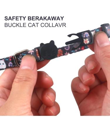 Adjustable Airtag Cat Neck Band with Bell | Silicone Protective Cover & Breakaway Safety Buckle | Black | Compatible with Apple Airtag - Buy Online on GoSupps.com