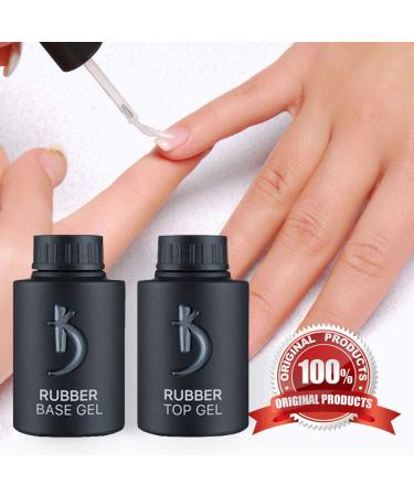 Kodi Professional Rubber Base Gel | 35ml Soak Off Polish for Long Lasting Nails | Non-Toxic & Scentless | Easy to Use under LED/UV Lamp - Buy Online on GoSupps.com