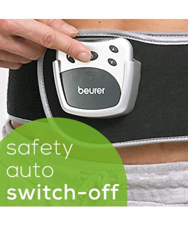 Beurer EM38 TENS Unit Lower Back Pain Relief Belt | 4 Electrodes | Adjustable & Breathable | Fits 30-55 Waist | Lumbar Support Brace - Buy Online on GoSupps.com