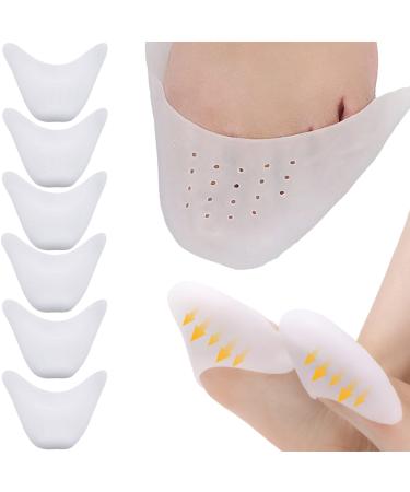 Silicone Toe Protectors  Toe Pads  Gel Toe caps  Toe Sleeve for Women Men Pain Relief  Reusable