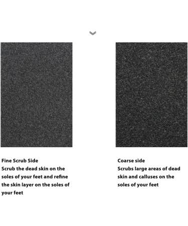 Professional Pedicure Foot File Double Sided Scrub Removes Dead Skin Coarse and Fine Scrub Comfortable Handle 5PCS Foot Care for Soft and Tender Feet - Buy Online on GoSupps.com