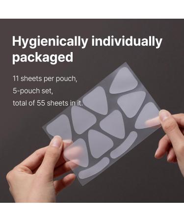Wrinkle Repair Patches for Frown Lines & Forehead Lines - Korean Skin Care Anti-Wrinkle Non-Invasive Smoothers - 55 Patches - Buy Online on GoSupps.com