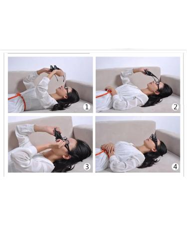 Lazy Glasses for Ultimate Relaxation | Watch TV Read & Browse While Lying Down - Reduce Neck Strain - Buy Online on GoSupps.com