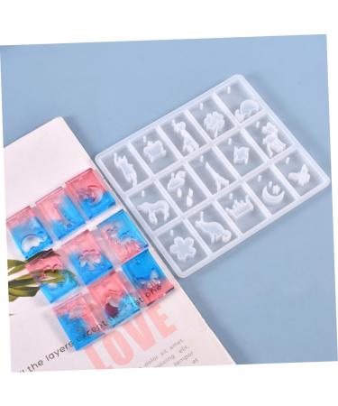 SHINEOFI Pendant Mold Silicone Molds Pendants Hand Mold Keychain Molds Diy Mold Cake Mold Accessories - Buy Online on GoSupps.com