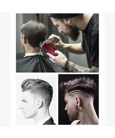 Professional Retro Hair Clippers with LED Screen & USB Charging - Men's Electric Hair Trimmer for Precise Grooming - Buy Online on GoSupps.com