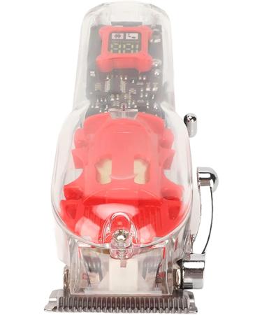 Qukaim Hair Cutting Clipper Electric Hair Clipper with LED Display Incisive Blade Grooming Trimmer 6 Guide Combs Transparent - Buy Online on GoSupps.com