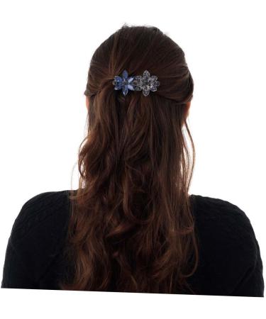 FRCOLOR Spring Clip Headwear headpiece hair clip barrettes crystal headpiece elegant hair clips crystal hair clips hair barrette aquamarine Crystal Rhinestone Headpiece - Buy Online on GoSupps.com