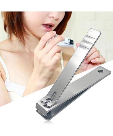CHJHJKG Nail Clippers (Beauty) Manicure Cutter Non-slip Nail Care Stainless Steel Flat Mouth Nail Clipper Trimmer for Beauty - Buy Online on GoSupps.com
