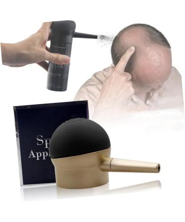 Baluue Reissue Nozzle Hair Fiber Spray Applicator Black Hair Fiber Spray Hair Fiber Sprayer Golden - Buy Online on GoSupps.com
