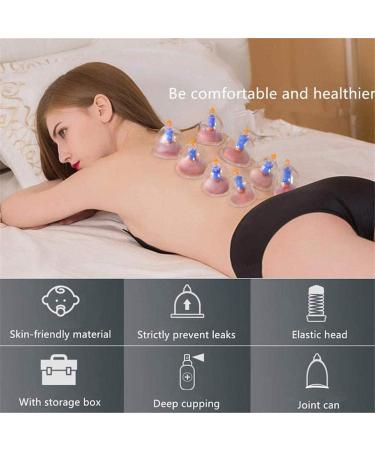 Vejia Cupping Therapy Set - Professional Chinese Cupping Cups for Massage & Pain Relief | Healthy Cupping Massage Set - International Shipping - Buy Online on GoSupps.com