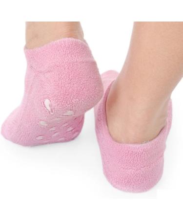 2 Pairs Women's Heel Socks - Moisturizing Ankle Boots Foot Care | Skin Repair Spa Socks - Buy Online on GoSupps.com