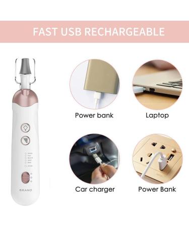 Nail Drill Cordless Electric Manicure Pedicure Set LED Electric Nail Files Portable Toenail File with 8 Attachments 20 Sanding Bands for Nail Buffer Grinder Sander Trimmer Cuticles Hard Skin - Buy Online on GoSupps.com