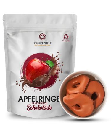 Sultan s Palace Apple Rings in noble whole milk chocolate - 1000g - chocolate fruits - Premium quality - gift idea - gift - delicately melting chocolate 1000.0 grams