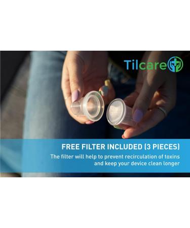 Tilcare Breathing Lung Expander & Mucus Removal Device - Exercise & Cleanse Therapy Aid for better Sleep & Fitness - Buy Online on GoSupps.com