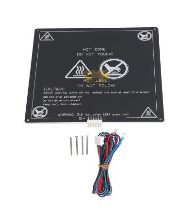 3D Printerr Heated Bed Stable Heating Aluminum Plate Hotbed No Edge Warping Screw Installation 12V 1.2 with 90cm Cable for A8 A6 A2 Models - Buy Online on GoSupps.com