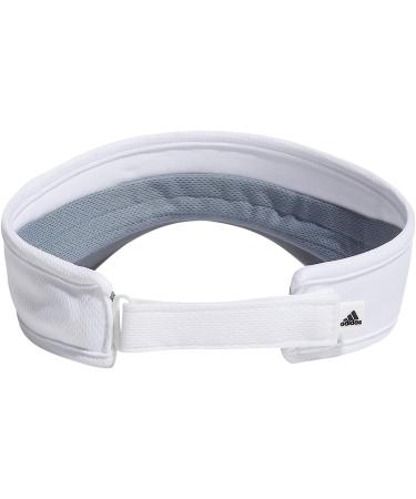 adidas Men's Superlite Visor - White/Black - One Size - Buy Online on GoSupps.com