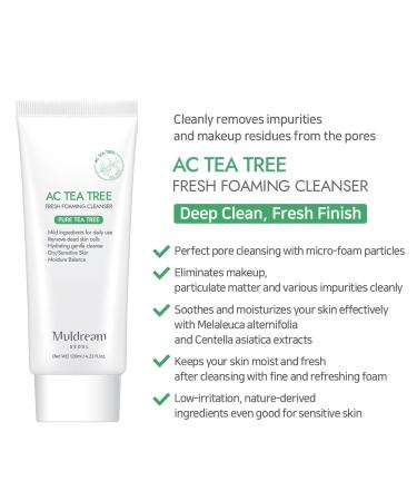 Buy AC Tea Tree Fresh Foaming Cleanser | 4.02 Fl oz | International Shipping Available - Buy Online on GoSupps.com