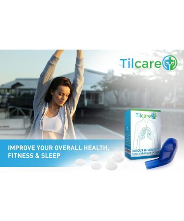 Tilcare Breathing Lung Expander & Mucus Removal Device - Exercise & Cleanse Therapy Aid for better Sleep & Fitness - Buy Online on GoSupps.com