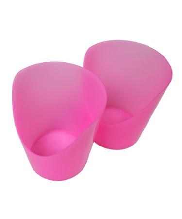 Flexi-Cut Nosey Cut-Out Cup, Pink 1 oz Small - 2 Pack