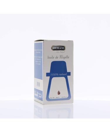 Hemani Black Seed Oil 40ml - Pure Premium Cold-Pressed Nigella Sativa Comino Negro Organico Oil for Digestive Health Immune System Support. Natural Source of Thymoquinone - Buy Online on GoSupps.com