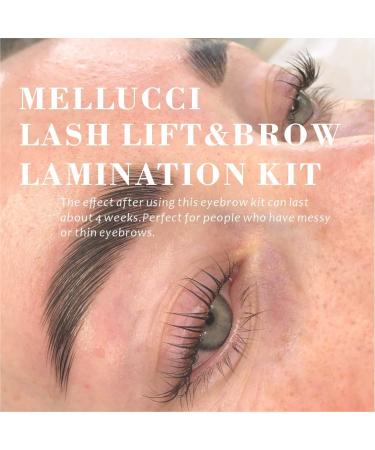 MELLUCCI Lash Lift & Brow Lamination Kit | DIY Eyebrow & Lash Perm | Professional Results | Long Lasting Curling | Includes Lifting Ribbon - Buy Online on GoSupps.com