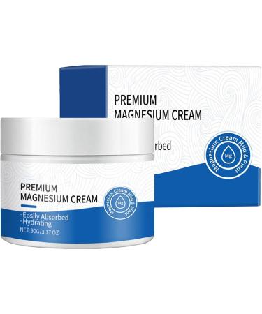  G n rique Sleeping Magnesium Cream 90g Body Moisturizer Lavender Infused Relaxation Formula Soothing Hydration Deep Sleep Support Cream for Neck Shoulders Legs Night Time - Buy Online on GoSupps.com