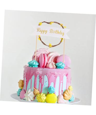 OFFSCH Cake Picks Led Birthday Signs Birthday Cupcake Topper Cake Toppers Wedding Cupcake Topper Wedding Topper Dessert Picks Sandwitch Stick Cake Pick Topper Sandwich Bar Beautiful - Buy Online on GoSupps.com