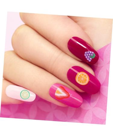 Healeved 7200 Pcs 12 Fruit Sliced nail Art Accessories Hair Dryer Brush Flower Decor Floral Decor Nail Resin Embellishments Nail Art Decorations Nail Fruit Manicure Decorative Sheet - Buy Online on GoSupps.com