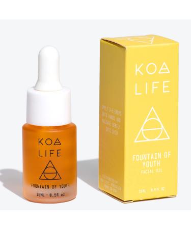 KOA LIFE Doctor-Formulated Anti-Aging Rosehip Face Oil  Made in USA  Organic  Vegan  Cruelty & Chemical Free Fountain of Youth Anti-Aging Oil