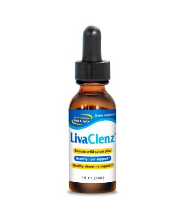 North American Herb & Spice LivaClenz - 1 fl. oz. - Wild Spice Oils - Healthy Liver & Gallbladder Support - Non-GMO - 24 Servings