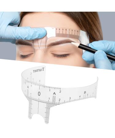 Tattoo Eyebrow Ruler  Nose Positioning Eyebrow Grooming Stencil Shaper Ruler Makeup Tatto Measure Tools for Microblading Supplies  Symmetrical Balance(B)