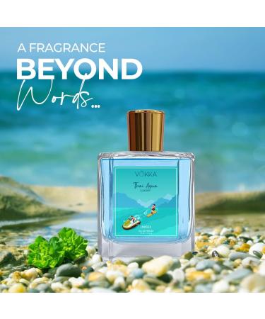 AARVVINTAFor Thai Aqua 100 ml | Unisex Luxury Long Lasting Perfume For Men And Women Fresh Scent Eau De Parfum EDP Fragrance for Gift Notes: Sandalwood Patchouli - Buy Online on GoSupps.com