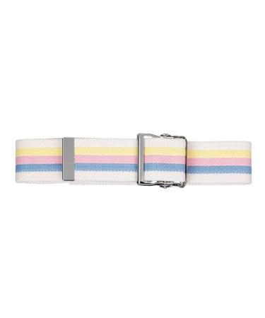 80324 Gait Belt with Metal Buckle 2" Width 44" Length 2 Pastel