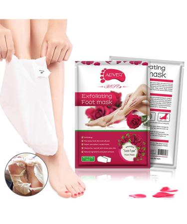 2 Pairs Callus Removal Mask - Moisturizing Foot Patch for Peeling & Soft Feet - International Shipping Available - Buy Online on GoSupps.com