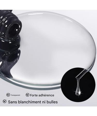 Filvczt Gel Nail Glue | 8ml Odorless Quick-Drying Adhesive - UV Glue Gel For Beginners and Professionals Nail Care Home Salon Manicure and Wedding - Buy Online on GoSupps.com