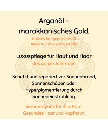 100% Pure Argan Oil - Cold Pressed Vegan & Cruelty Free - Best for Face Body Hair & Nails - 100ml Glass Bottle | Green Idea - Buy Online on GoSupps.com