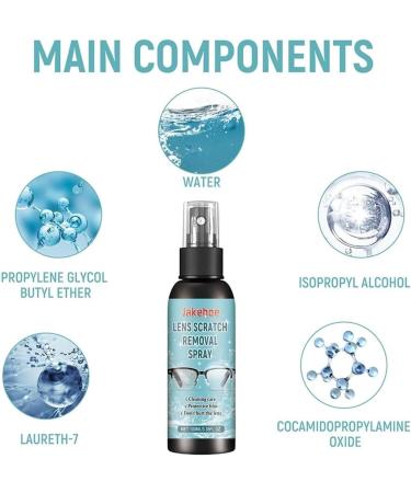 Eyeglass Lens Scratch Remover Spray - Perfect for Sunglasses & Eyeglasses | Ultimate Lens Cleaning Tool Set - Buy Online on GoSupps.com