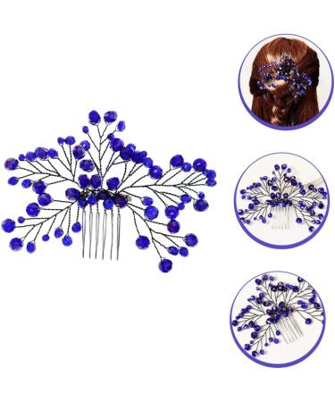 DOITOOL Bridal Wedding Comb Hair Accessories for Bride Wedding Hair Accessories French Side Combs Diamond Hair Clips Styling Comb Kids Hair Clips Dress Women's Hair up Zircon - Buy Online on GoSupps.com