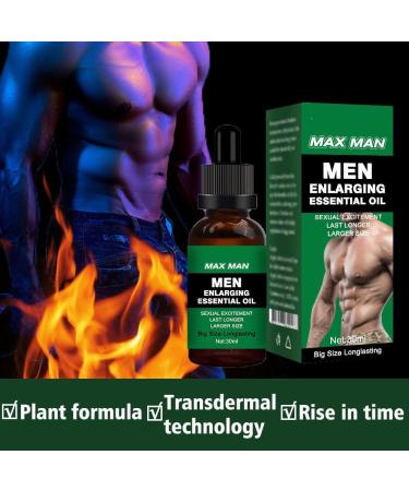 Huile d'agrandissement du p nis paississement du p nis croissance largissement du p nis am lioration de l' rection et retardement de l' jaculation. (Gr n 5PC) - Buy Online on GoSupps.com