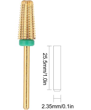 Nail Drill Set Nail Drill Bits Nail Drill Bits Set for Nail Files Nail Polish Removal Polishing Grinding with 5 Functions for Home and Nail Salon (Tapered round head C) - Buy Online on GoSupps.com