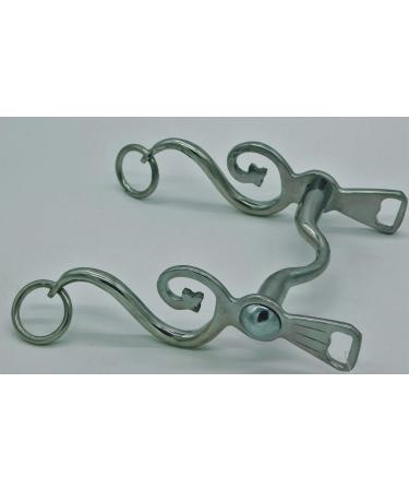 Kandare Spanish Baroque Portuguese Show - 12.5 to 16.5 | Gold & Silver Colors | Includes Chin Chain (13.5 Silver) - International Shipping Available - Buy Online on GoSupps.com