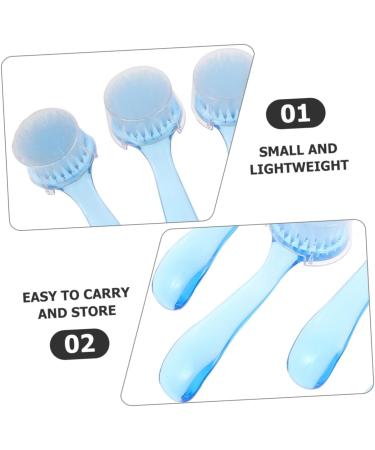 FRCOLOR 4pcs Fingernail Cleaning Nail Cleaners Hand Grip Nail Facial Brush Plastic Brush Nail Brush for Cleaning Portable Fingernail Nail Accessories Manicure Supplies Home Nail - Buy Online on GoSupps.com