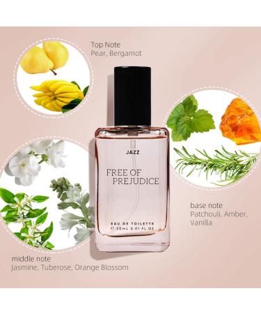 MINI.SO Free Of Prejudice Eau De Toilette Unisex Perfume For Unisex Long Lasting Fragrance Spray 30Ml (Jazz) Jazz (Floral White Floral Oriental) - Buy Online on GoSupps.com