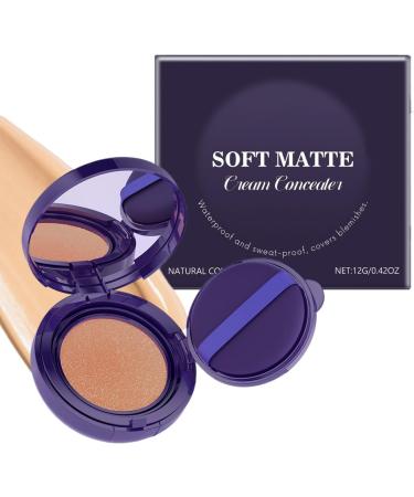 Anti-Cernes Visage Fond De Teint R sistant L'Eau Couverture Compl te Correcteur - Tenue Longue Dur e Anti-Transpiration L ger pour Retouches Quotidiennes - Buy Online on GoSupps.com