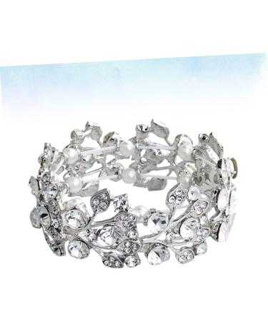 Frcolor Hand Jewelry: Women's Wedding Tennis Bracelet - Strass Pearl & Crystal Accessories - Buy Online on GoSupps.com